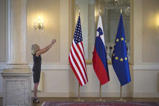 Dimitrij Rupel:&nbsp;Vse vlade neodvisne Slovenije, posebno v letih od 1990 do 2008, da ne govorim o sedanji vladi, so veliko investirale v slovensko-ameriško prijateljstvo.&nbsp;FOTO: Jože Suhadolnik/Delo
