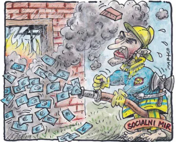 KARIKATURA:&nbsp;Marko Kočevar
