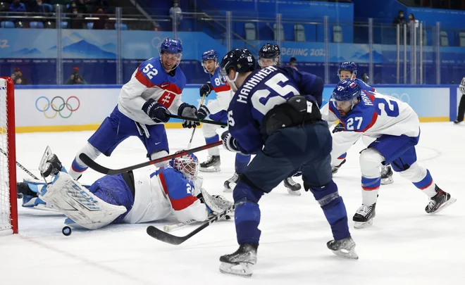 Finski napadalec Sakari Manninen je nerešljiva uganka za Slovake. FOTO: David W Cerny/Reuters
