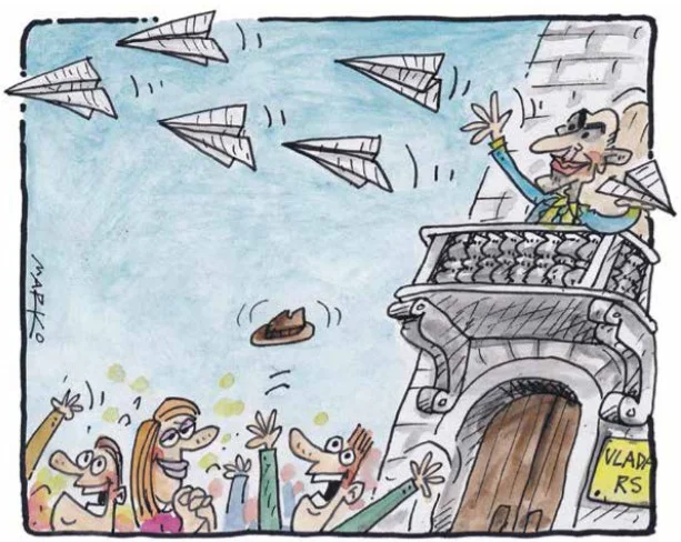 KARIKATURA: Marko Kočevar/Delo
