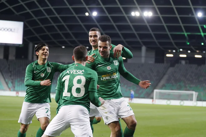 Mario Kvesić je Ljubljančanom prinesel nujne tri točke v boju za naslov prvaka. FOTO: Leon Vidic
