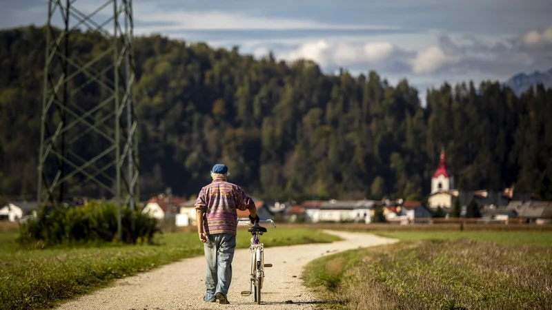 Fotografija: Nizki prispevki pomenijo tveganje, da pokojnina ne bo presegla zagotovljene. FOTO: Voranc Vogel/Delo
