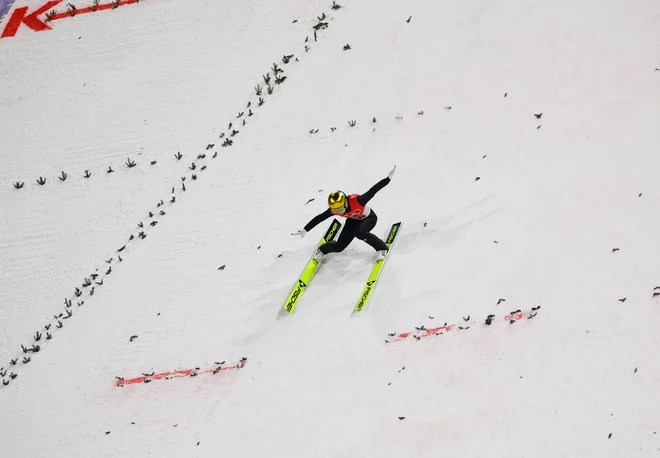Ema Klinec se po olimpijskih igrah vrača v svetovni pokal.&nbsp;FOTO: Kai Pfaffenbach/Reuters
