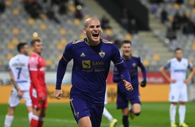 Ognjen Mudrinski je zabil dva gola Radomljam. FOTO: Miloš Vujinović
