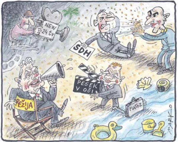 KARIKATURA: Marko Kočevar/Delo
