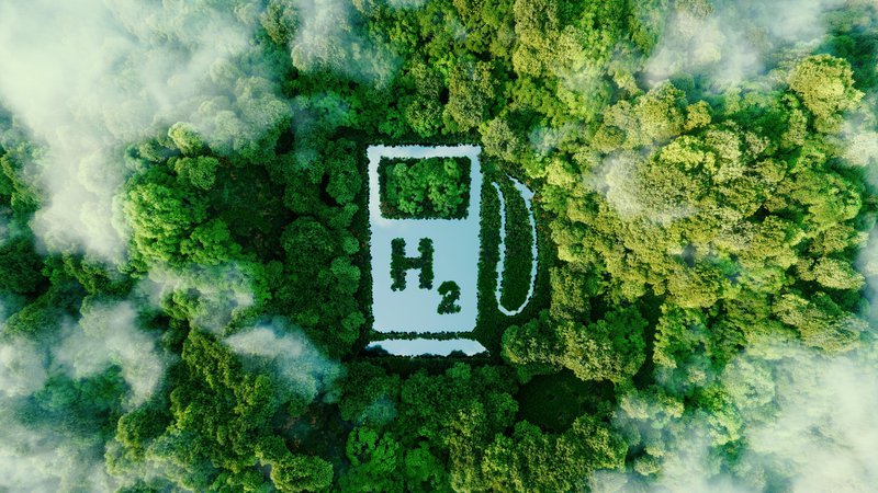 Fotografija: Zeleni vodik trenutno predstavlja manj kot odstotek celotne proizvodnje vodika. Foto Shutterstock
