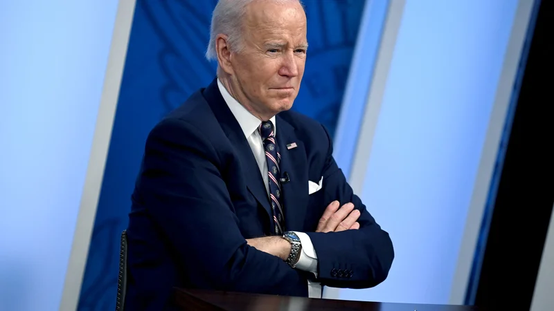 Joe Biden poskuša z evropskimi in drugimi zaveznicami postaviti meje ruski agresiji na vzhodu Evrope. Foto Brendan Smialowski/AFP

