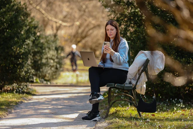 Prepočasen digitalni razvoj Slovenije je lahko ovira za njeno splošno blaginjo. FOTO: Črt Piksi/Delo