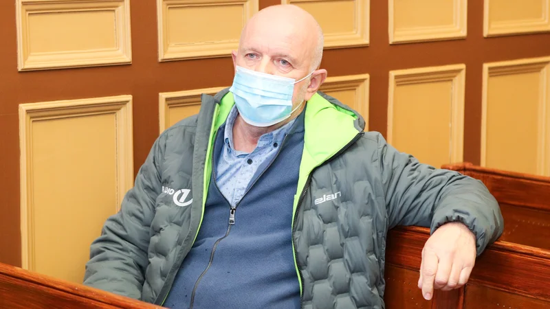 Fotografija: Medijskega mogotca Martina Odlazka na sojenje ni bilo, zato ga je senat iz postopka začasno izločil. FOTO: Marko Feist