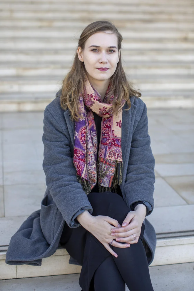 Rina Pleteršek. FOTO: Voranc Vogel/Delo
