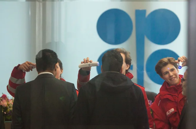 Ker se je Rusija zapletla v vojno, se bo povečal pomen nafte, ki prihaja iz kartela Opec. FOTO: Alex Halada/AFP