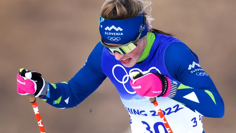 Fotografija: Anamarija Lampič si je v Helsinkih pritekla četrto mesto. FOTO: Matej Družnik/Delo