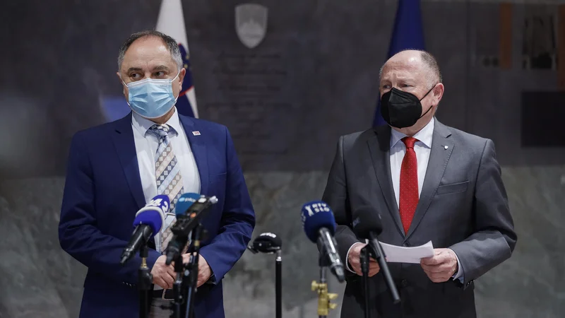 Fotografija: Samo Bevk in Branislav Rajić. FOTO: Jože Suhadolnik/Delo