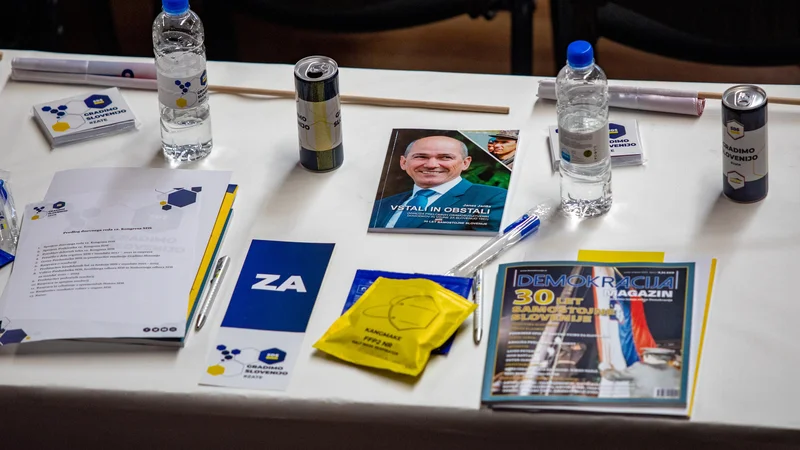 Fotografija: Stališča SDS in SD si niso toliko nasprotujoča, da konsenz o njih v primeru velike koalicije ne bi bil mogoč, ocenjuje politični analitik Rok Čakš. Foto Voranc Vogel