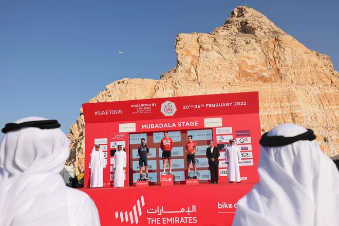 V okviru predstavitve Slovenije na svetovni razstavi EXPO 2020 Dubaj je posebna pozornost namenjena izpostavitvi slovenskega turizma. FOTO: Giuseppe Cacace Afp
