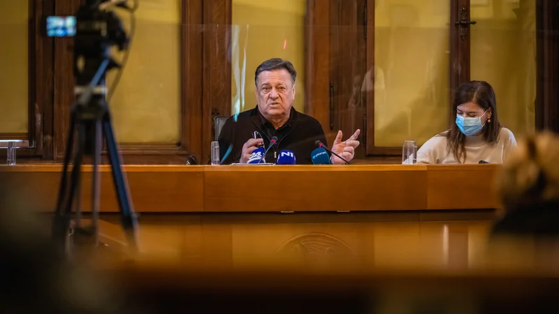 Fotografija: Zoran Janković je Vitaliju Kličkovu že pred leti predlagal pobratenje Kijeva in Ljubljane. FOTO: Črt Piksi/Delo