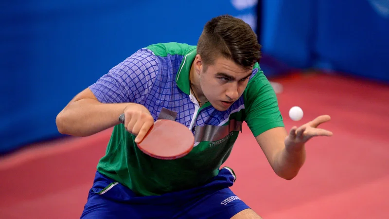 Fotografija: Darko Jorgić je pri 23 letih vse bliže elitni deseterici. FOTO: Josep Lago/AFP