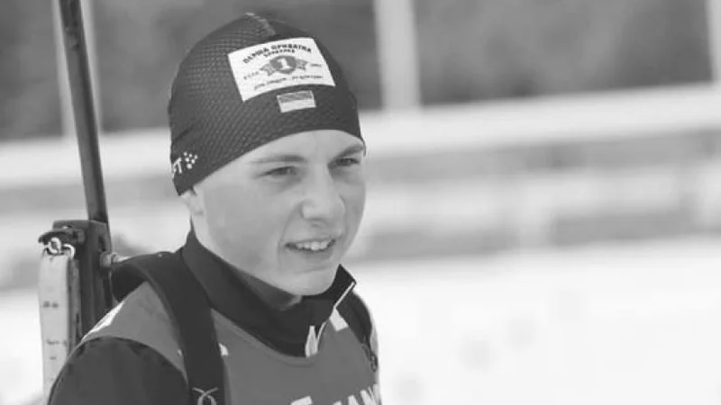 Fotografija: Ruski napad je terjal življenje mladega biatlonca Jevhena Mališeva. FOTO: UBZ