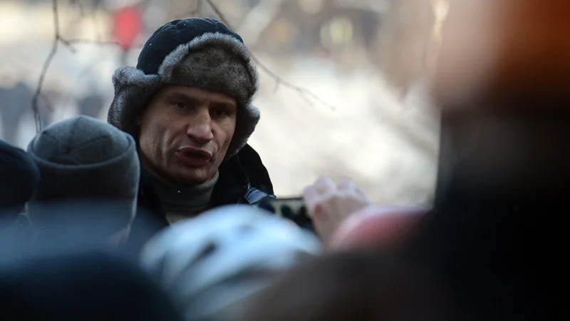 Vitalij Kličko je že od leta 2014 župan Kijeva. FOTO: Vasily Maximov/AFP
