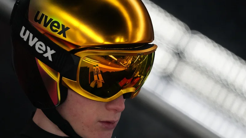 Fotografija: Cene Prevc je zasedel sedmo mesto. FOTO: Matthias Schrader/Reuters
