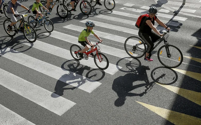 Promocija gibanja je zelo pomembna. FOTO: Blaž Samec/Delo
