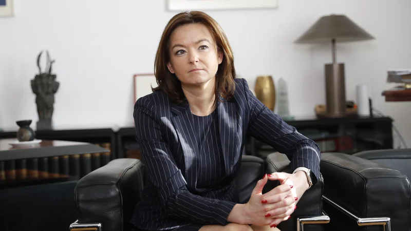 Fotografija: Predsednica SD Tanja Fajon verjame, da bodo dosegli zelo dober rezultat na volitvah in ne razmišlja o drugih scenarijih. FOTO: Leon Vidic/Delo