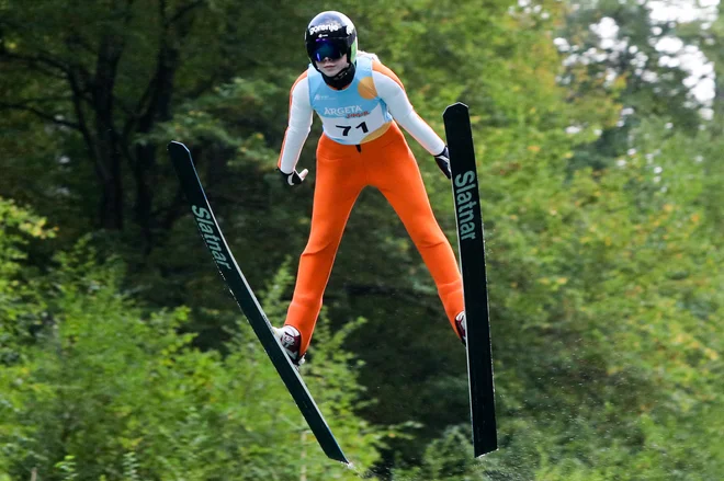 Taja Bodlaj je pri komaj 15 letih zablestela z naslovom mladinske svetovne podprvakinje. FOTO: Marko Feist
