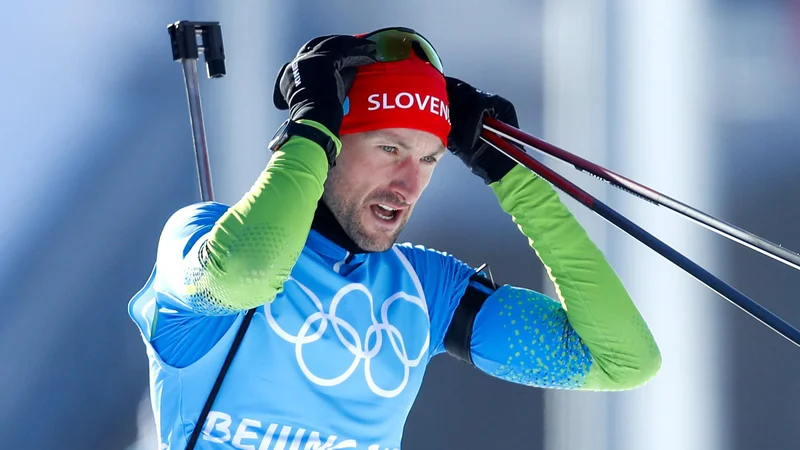 Fotografija: Jakov Fak je pred desetimi leti poskrbel za zgodovinski dan slovenskega biatlona. FOTO: Matej Družnik/Delo
