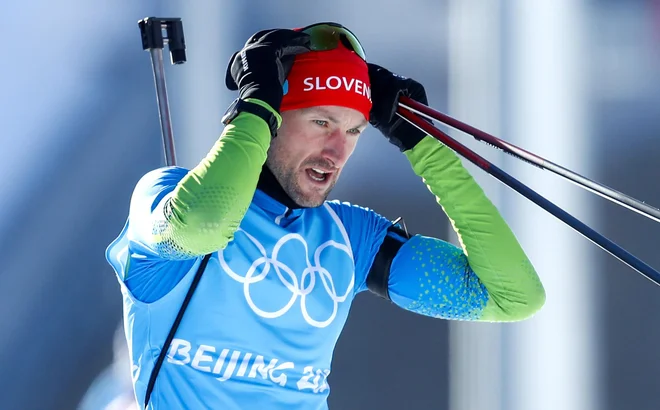 Jakov Fak je pred desetimi leti poskrbel za zgodovinski dan slovenskega biatlona. FOTO: Matej Družnik/Delo
