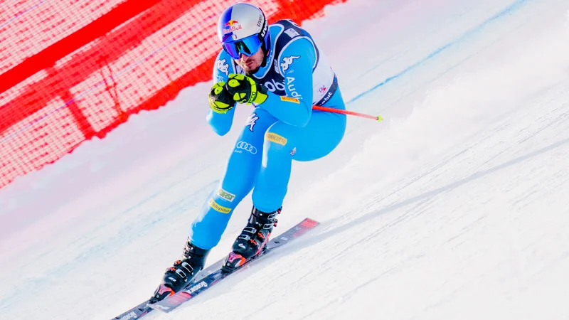 Dominik Paris je bil najboljši v smuku. FOTO: Reuters
