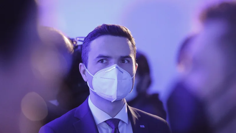 Fotografija: NSi je na današnji programski konferenci v Celju predstavljala dokončen volilni program stranke za parlamentarne volitve, ki so ga že predstavljali in kot osnutek potrjevali na novembrskem kongresu. FOTO: Jože Suhadolnik/Delo
