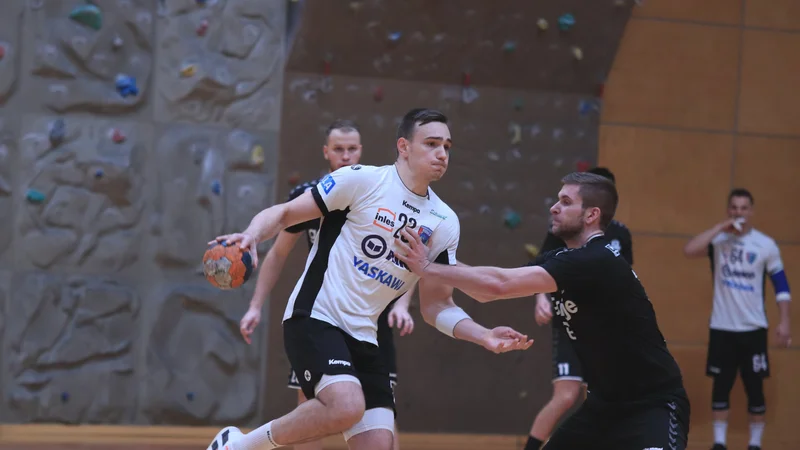 Fotografija: Uroš Miličević je eden najboljših strelcev v ligi NLB. FOTO: RD Ribnica