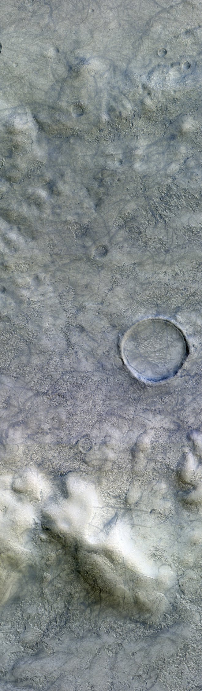 Na posnetku se vidi Kopernikov krater. FOTO: Esa/Roskozmos/Cassis
