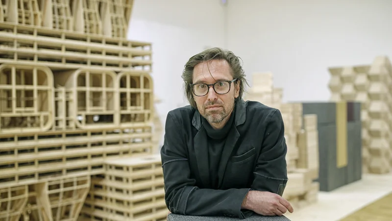 Fotografija: Aleš Vaupotič je bil za direktorja Moderne galerije za obdobje petih let sicer imenovan lanskega aprila (po treh razpisih v skoraj letu in pol). FOTO: Blaž Samec