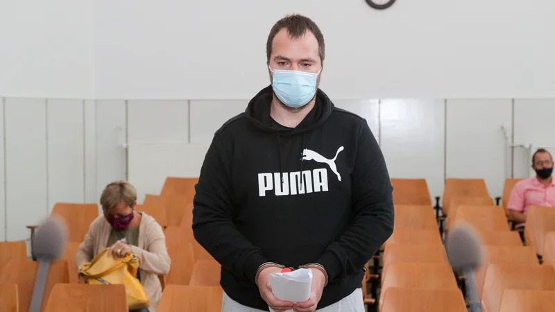 Fotografija: Sebastien Abramov krivdo za umor zanika. FOTO: Marko Feist