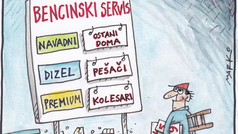 KARIKATURA: Marko Kočevar
