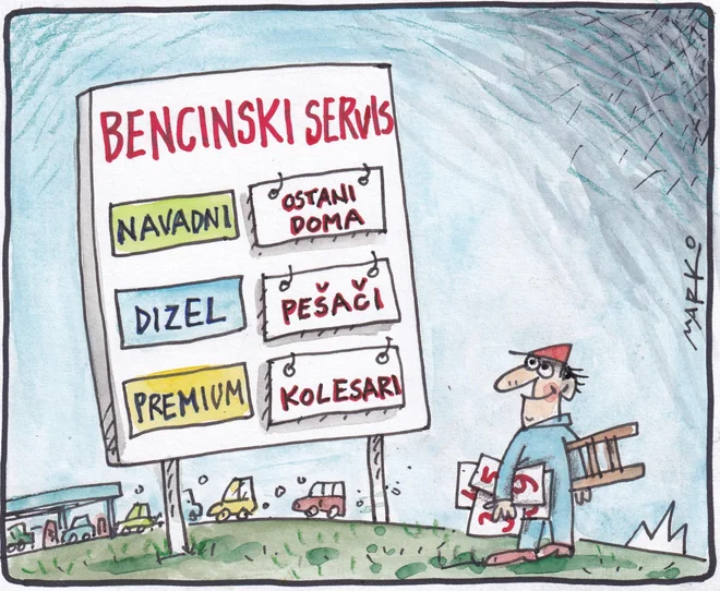 KARIKATURA: Marko Kočevar

