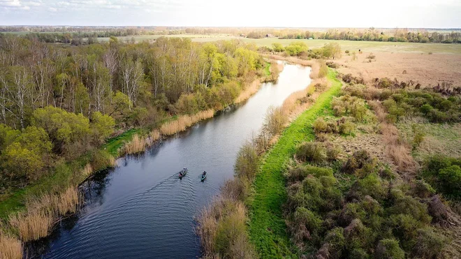 Ein hervorragendes Ausflugsziel für alle, die gerne mit Kajaks und anderen Booten auf dem Wasser unterwegs sind.  FOTO: Heiko Rosteius