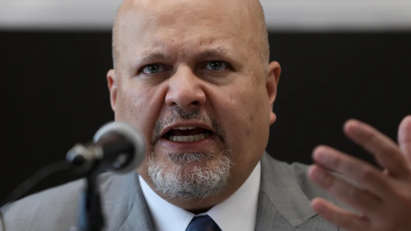 Fotografija: Glavni tožilec Mednarodnega kazenskega sodišča Karim Khan je naloge prevzel poleti 2021. FOTO: Luisa Gonzalez/Reuters