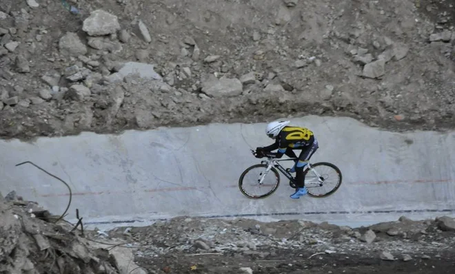 Velodrom v Kijevu pred obnovitvijo leta 2016. FOTO: Velodrome Kijev FB
