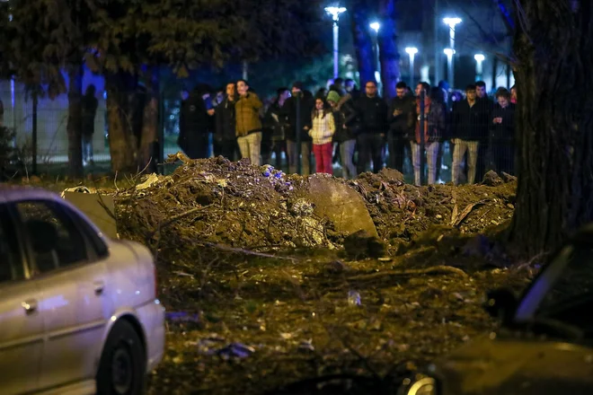 Zgodilo se je v bližini študentskega doma. FOTO: Igor Kralj/Pixsell
