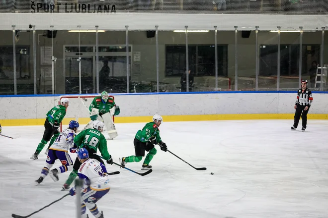 Olimpija se je vrnila po zaostanku. FOTO: Črt Piksi
