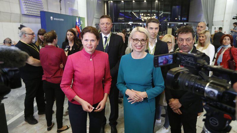 Fotografija: Po kandidaturi na evropskih volitvah se bo Angelika Mlinar SAB pridružila tudi na parlamentarnih volitvah. FOTO: Leon Vidic/Delo
