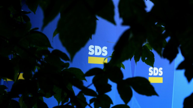 Fotografija: SDS je doslej zmagala na desetih volitvah (evropskih, lokalnih in državnozborskih). FOTO: Jure Eržen/Delo

