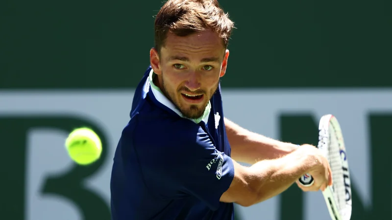 Fotografija: Danil Medvedjev želi ostati v teniškem vrhu. FOTO: Clive Brunskill/AFP