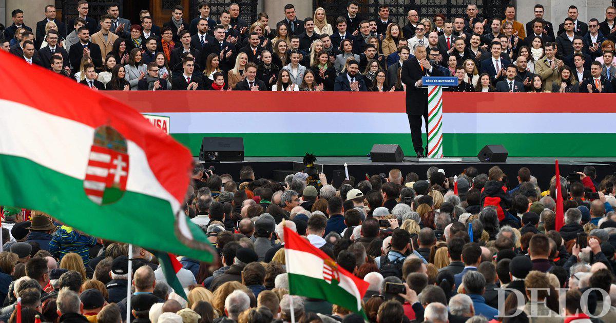 En Hongrie, grand rassemblement pré-électoral d’Orbán et de l’opposition