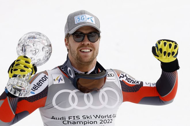 Aleksander Aamodt Kilde je najhitrejši smučar sezone. FOTO: Christian Hartmann/Reuters
