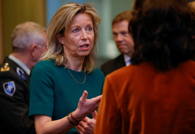Nizozemska obrambna ministrica Kajsa Ollongren. FOTO: Johanna Geron/Reuters
