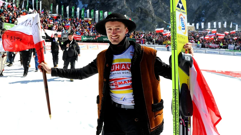 Fotografija: Planiški finančni kralj Adam Malysz se je leta 2011 poslovil od tekmovanj. FOTO: Matej Družnik