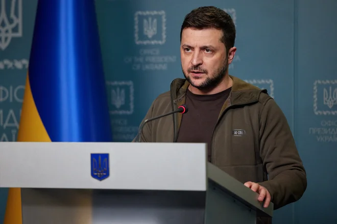 Volodomir Zelenski FOTO: AFP
